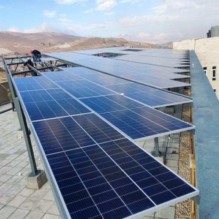 Photovoltaic Energy works for Ahmad Fleity School-Ersal